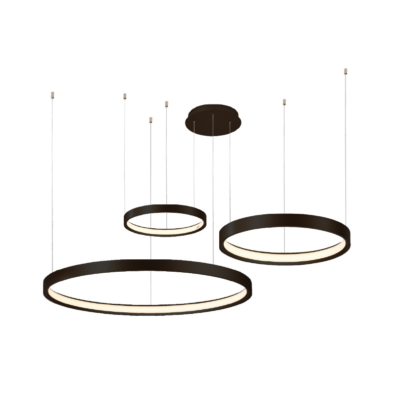 iBruzzi Lustre Cassaro Noir Sable 130W 3000K-4000k 