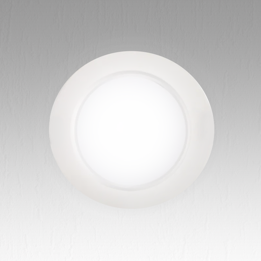 [PRYC434A1622WH] White Round Fixed PROLIGHT+  