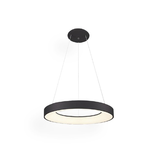 [IB5615-860RP-BK] iBruzzi Suspended Chandelier Greccio Sandy Black 60W