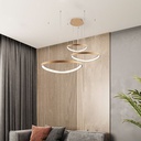 iBruzzi Pendant Light Imperia Brushed Gold 146W 