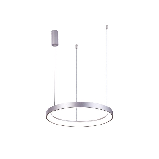 [IB5367-860RPP-SS] iBruzzi Pendant Light Lenna Brushed Shining Silver brown 60W 