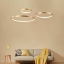 iBruzzi Pendant Light Lenna Brushed Brown Coffe 138W 