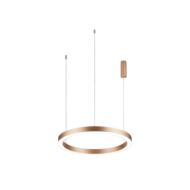 iBruzzi Pendant Light Londa Brushed Gold 48W 