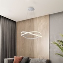 iBruzzi Pendant Light Lago Sandy White 40W 