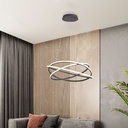 iBruzzi Pendant Light Lago Sandy White 80W 